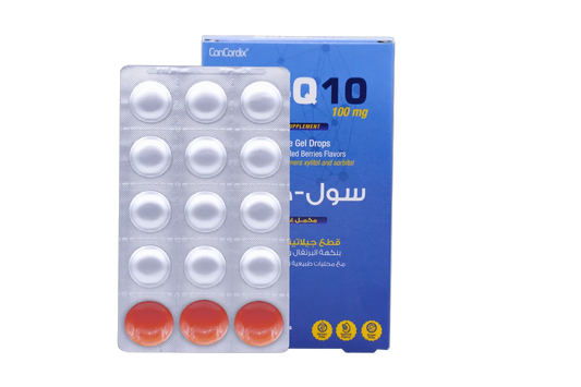 Sul Q10 Coenzyme Q10 100mg with Lycopene Orange and Red Berry Flavor 30 Gummies - Image 2