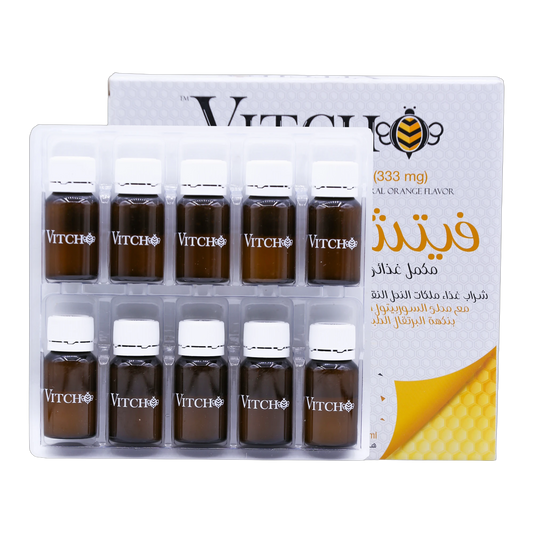 Vitcho Royal Jelly 1g Orange Flavor 10 Bottles