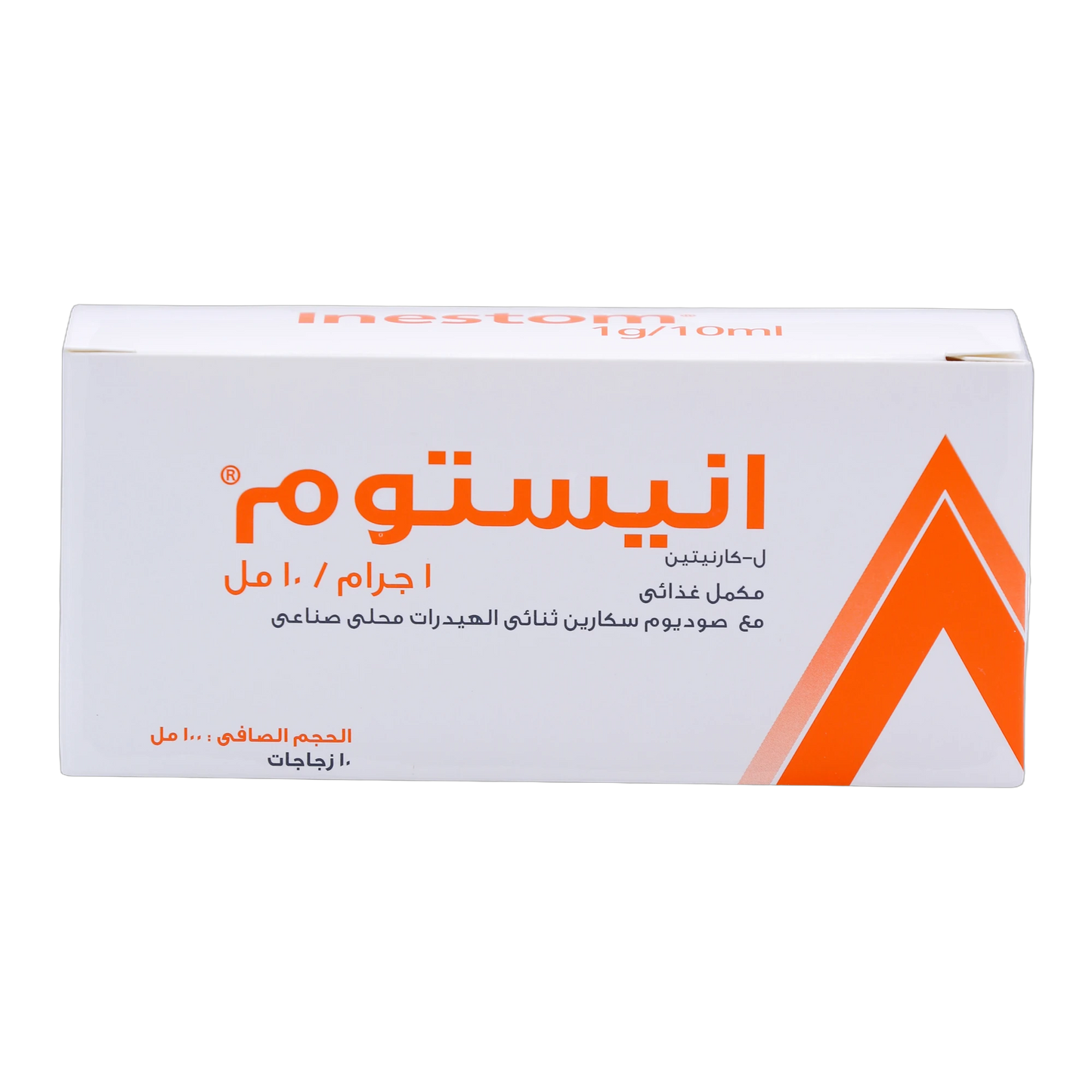 Inestom L-Carnitine 1g 10 Bottles