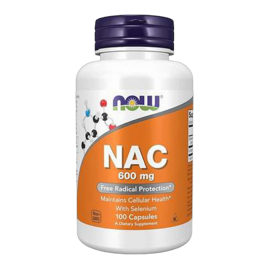 NOW NAC 600 mg Selenium 100 Capsules