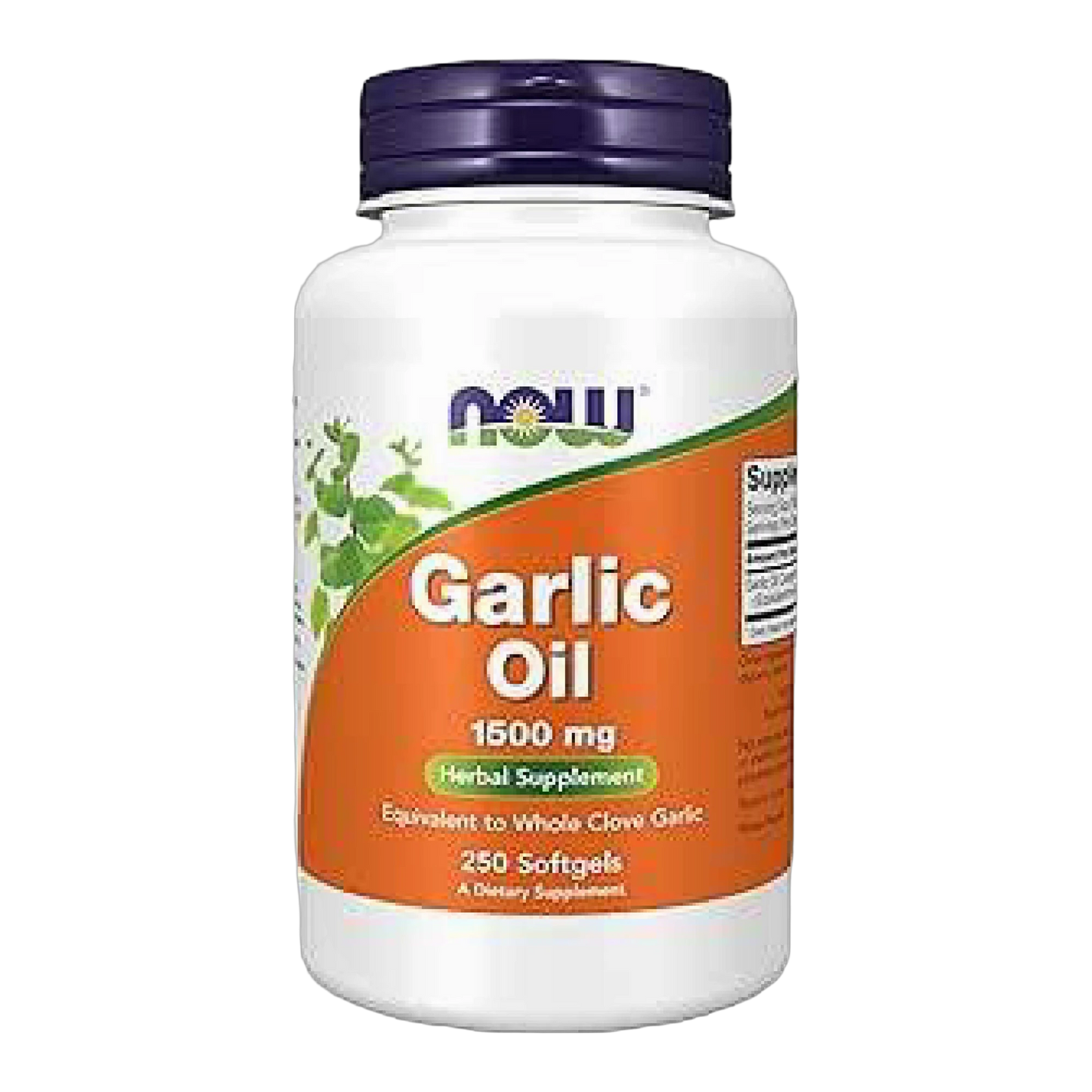 Garlic Oil 1500 mg 100 Softgel Capsules