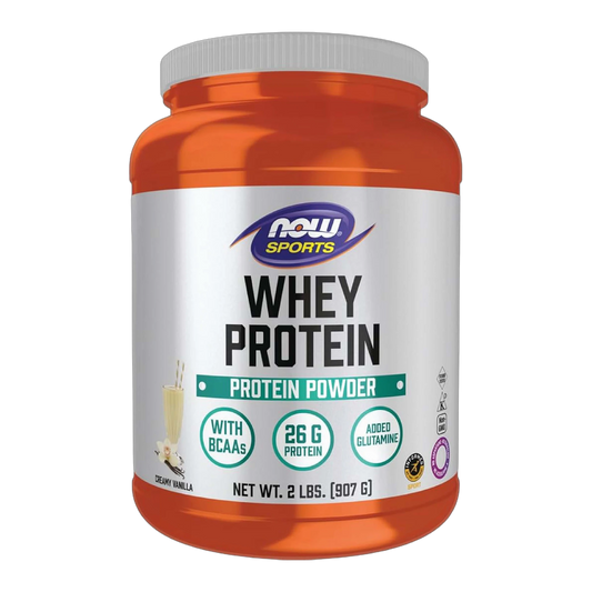 NOW Vanilla Whey Protein 907 g