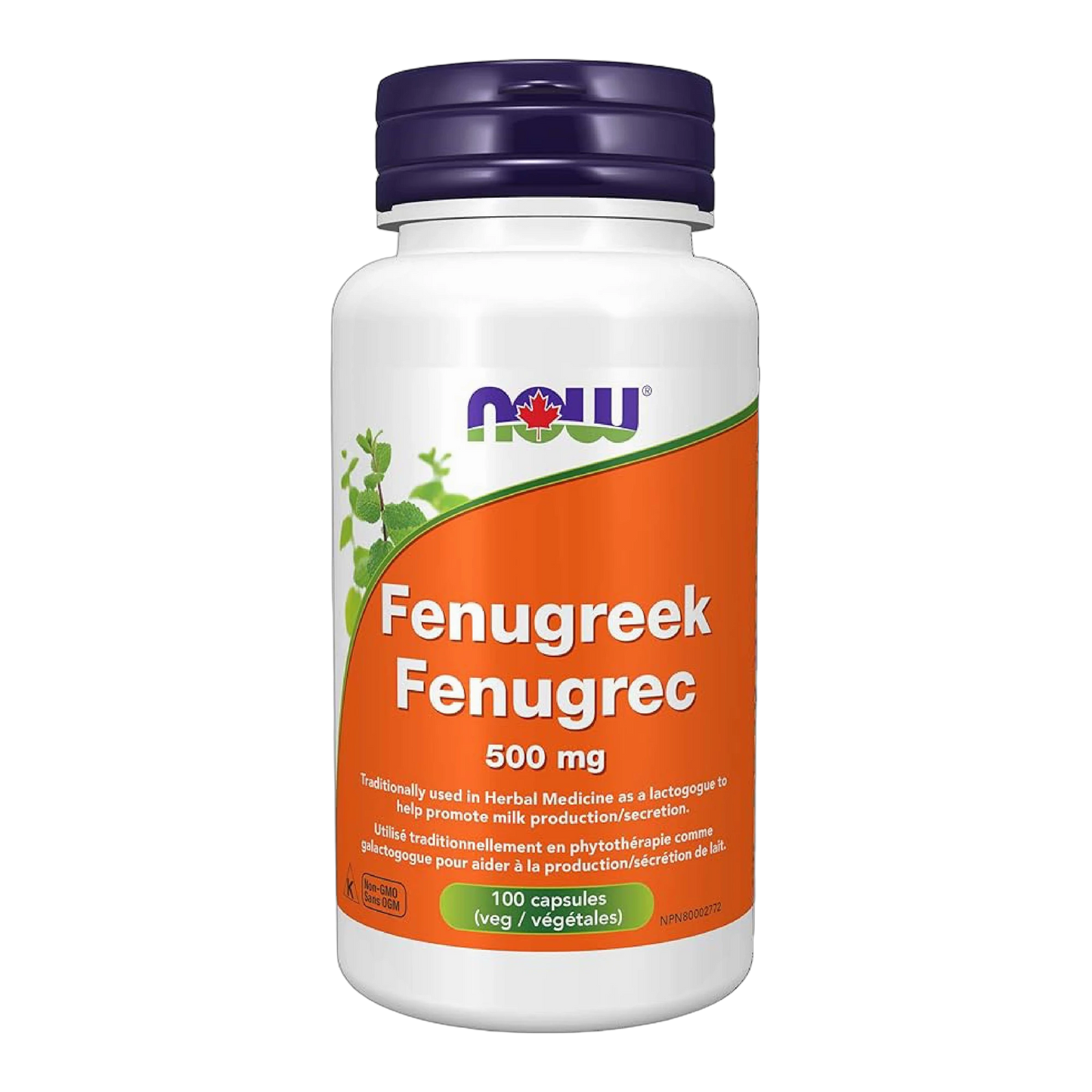 Fenugreek 500 mg 100 Veg Capsules