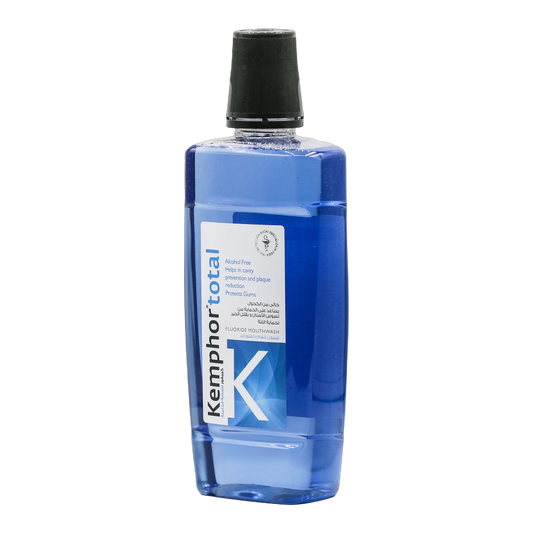 kemphor total mouthwash panthenol cetyl pyridinium chloride sodium fluoride zinc chloride 0.025% 500 ml