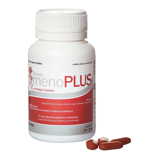 Meno Plus Soy Extract to Reduce Menopause Symptoms 30 Tablets