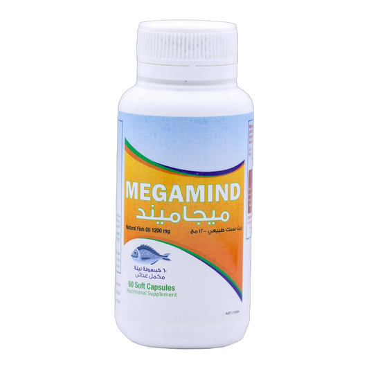 Megamind Omega 3 1.2g 60 Capsules