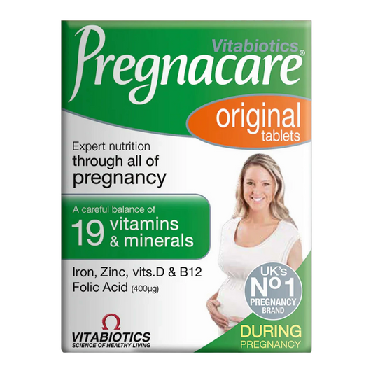 Pregnacare Original Folic Acid, Vitamin D and B12 30 Tablets
