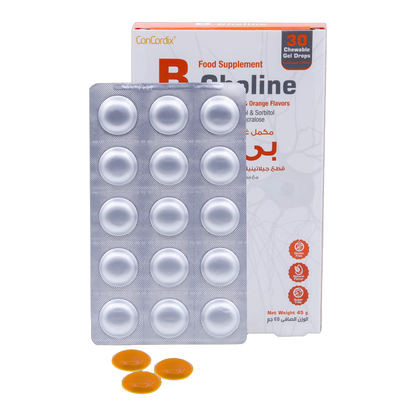 B-Choline Fish Oil and Choline Lemon and Orange Flavor 30 Gummies