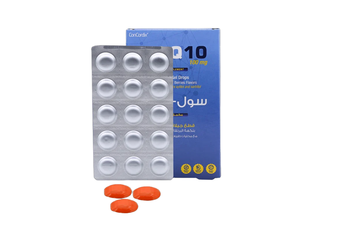 Sul Q10 Coenzyme Q10 100mg with Lycopene Orange and Red Berry Flavor 30 Gummies - Image 6