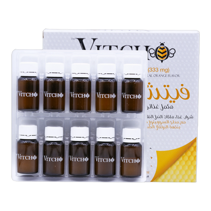 Vitcho Royal Jelly 1g Orange Flavor 10 Bottles