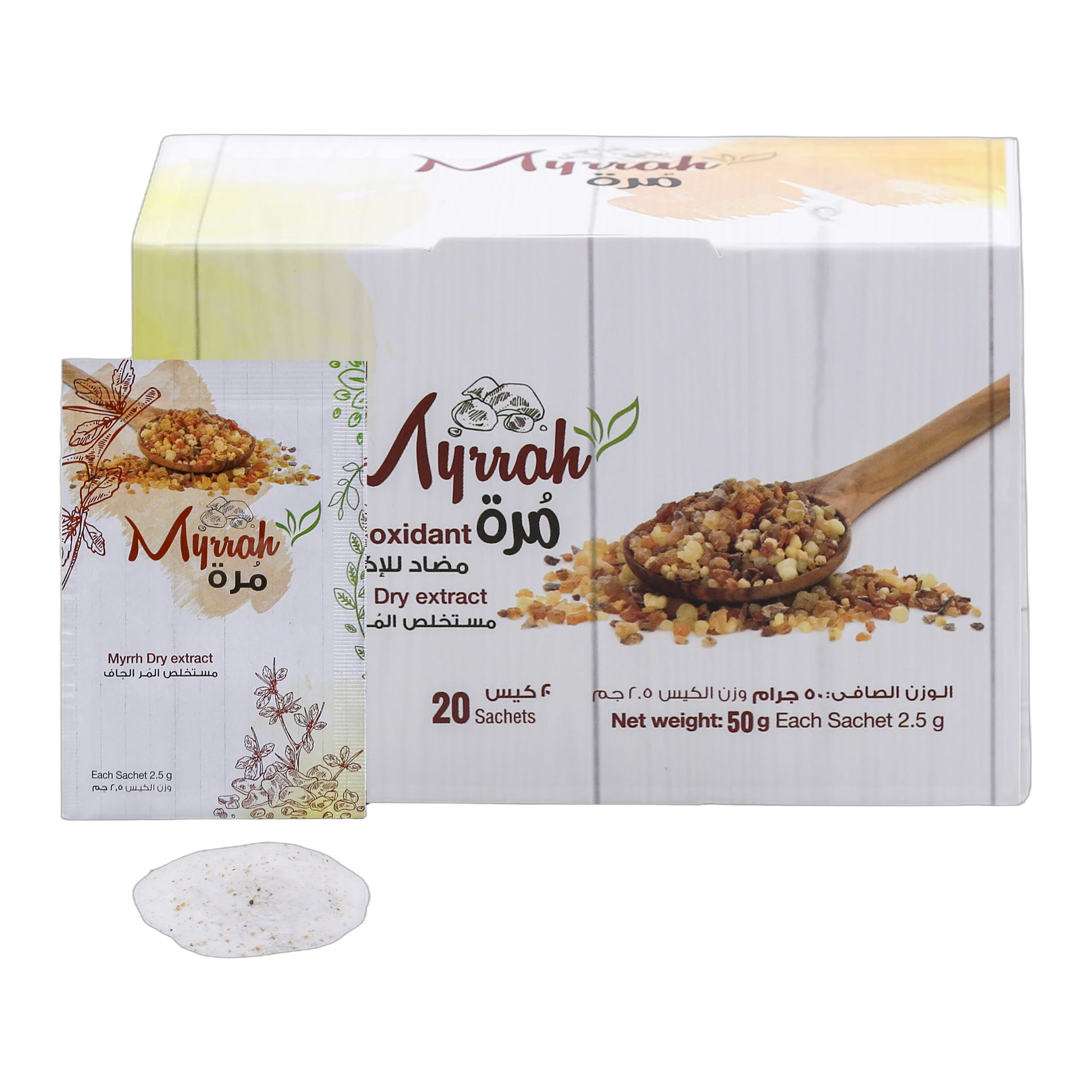 Myrrh Extract Powder 2.5 g 20 pack