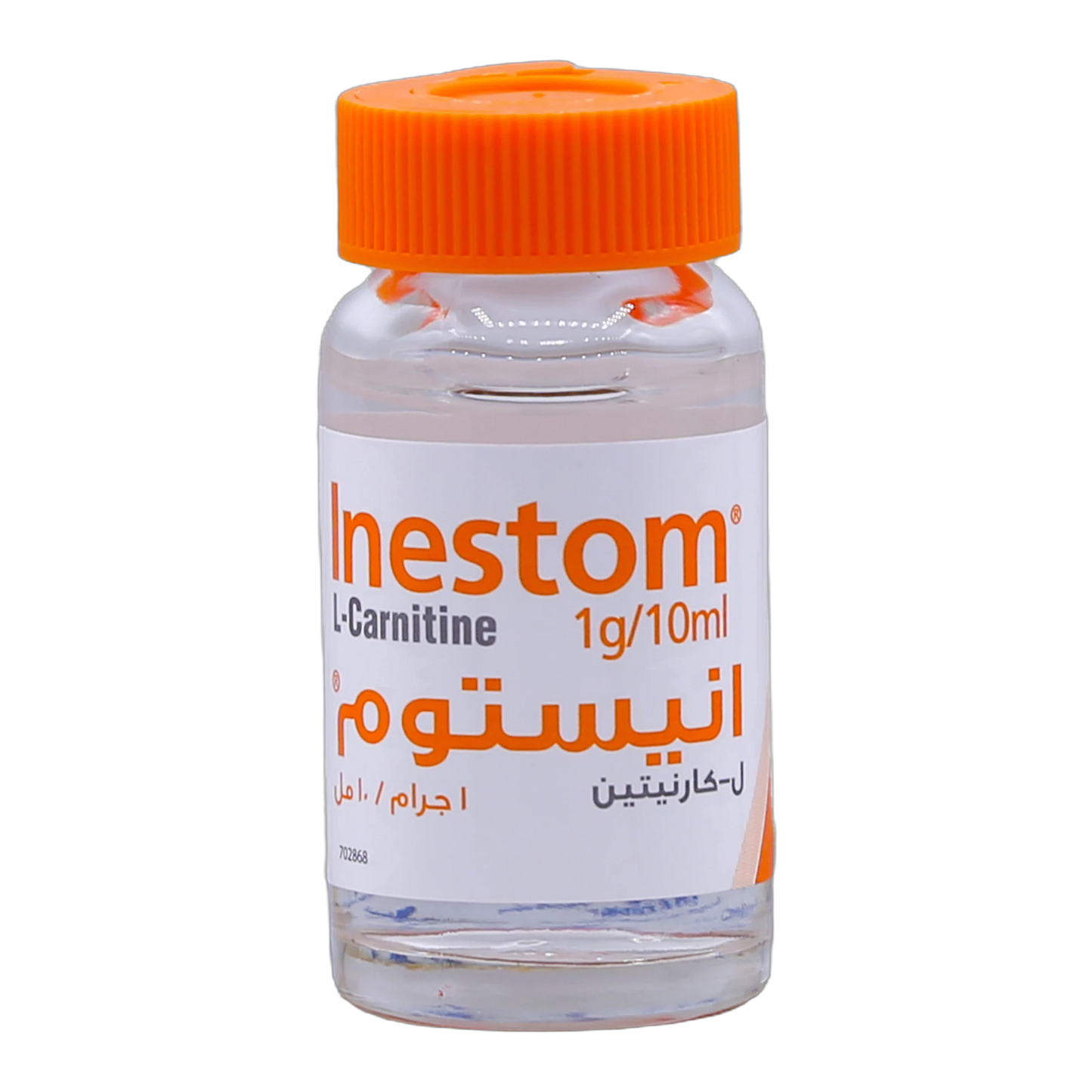 Inestom L-Carnitine 1g 10 Bottles