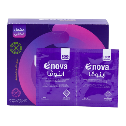 Enova Inositol 2g and Hydrolyzed Chicken Collagen 150 mg Lemon Flavor 117g 30 Sachets