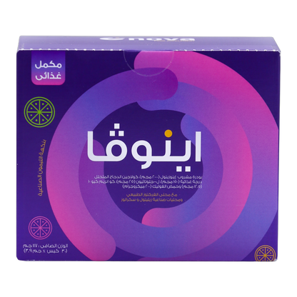 Enova Inositol 2g and Hydrolyzed Chicken Collagen 150 mg Lemon Flavor 117g 30 Sachets