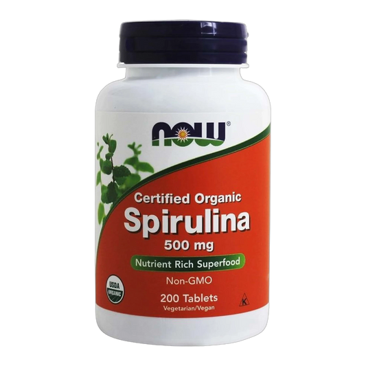 Organic Spirulina 500 mg 200 Tablets