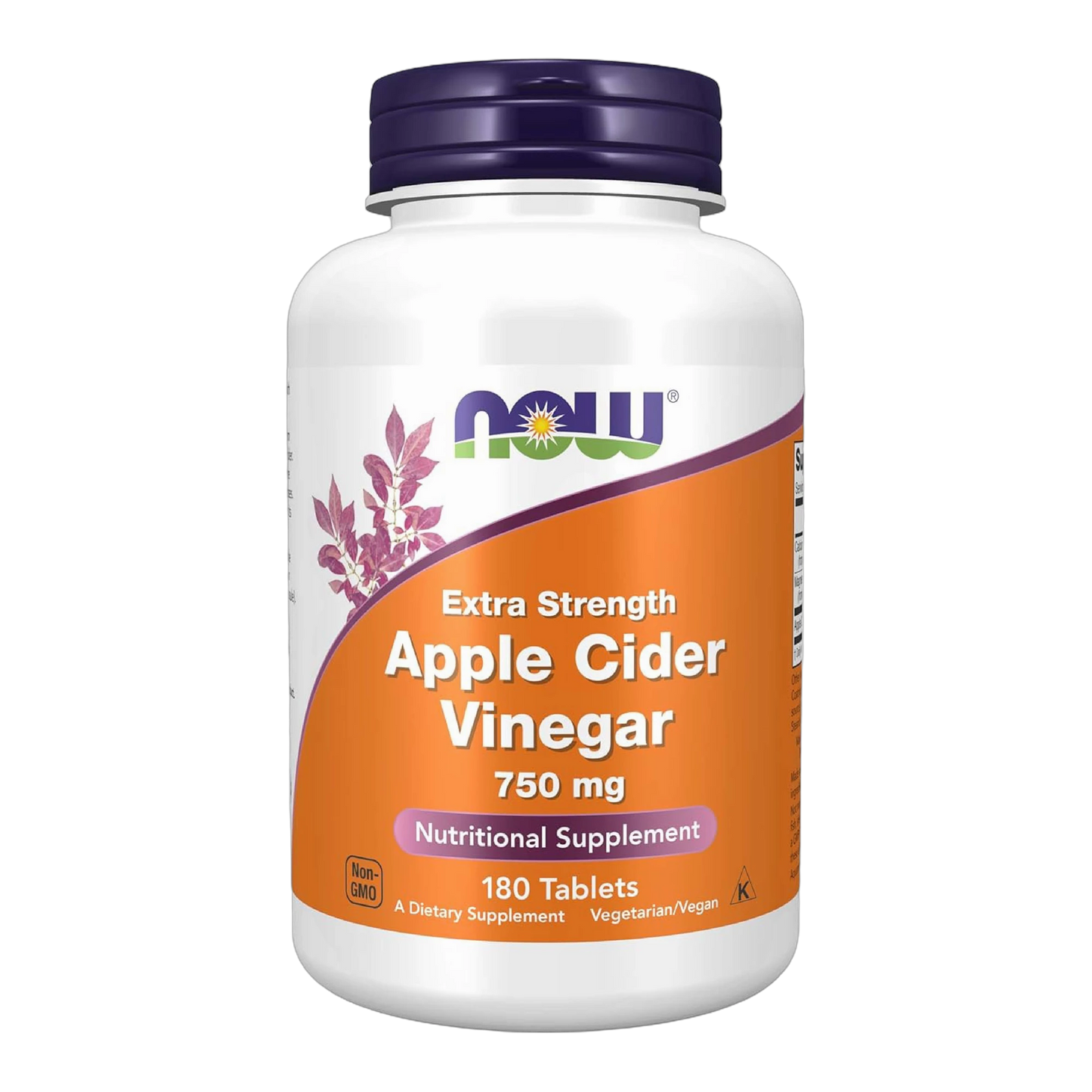 Apple Cider Vinegar 750 mg 180 Capsules