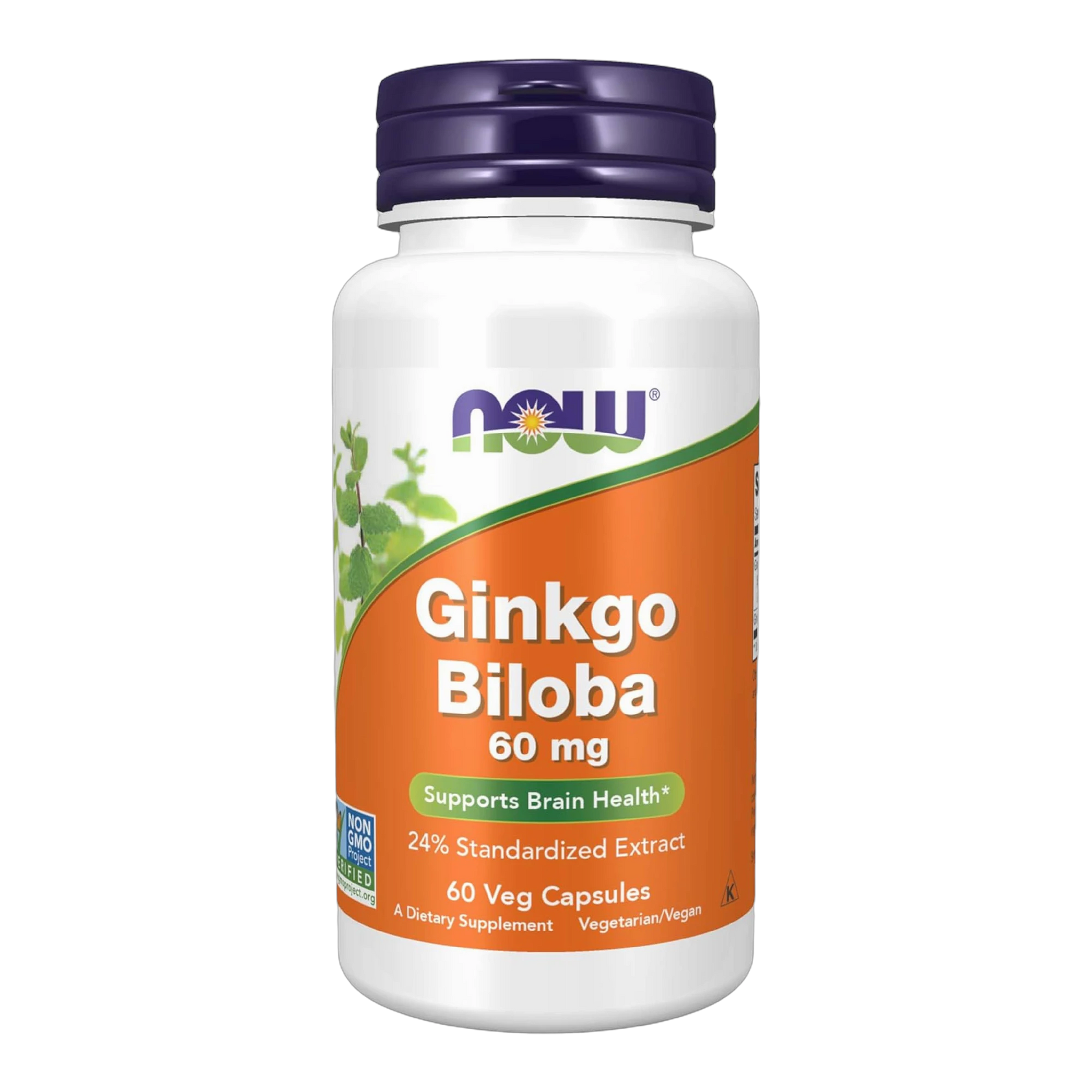 Ginkgo Biloba 60 mg 60 Veg Capsules