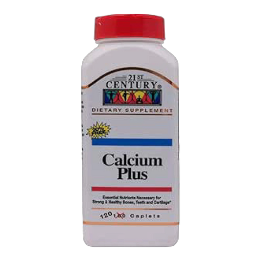 Calcium Plus 21st Century 120 Tablets
