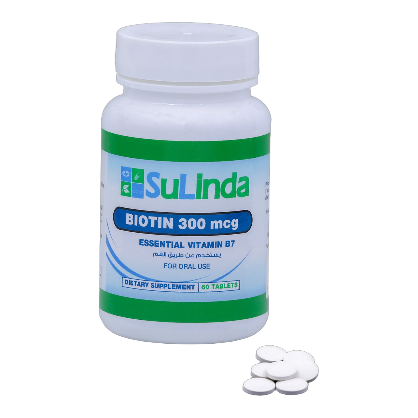 SuLinda Biotin 300mcg 60 Tablets