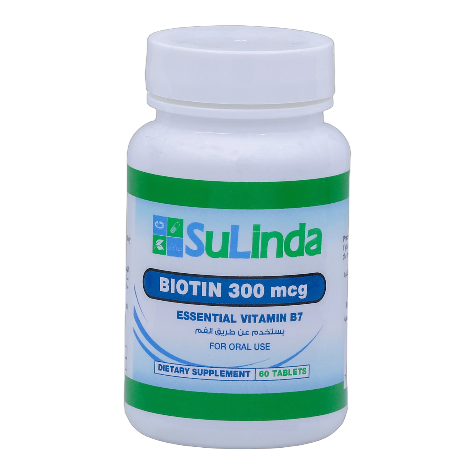 SuLinda Biotin 300mcg 60 Tablets