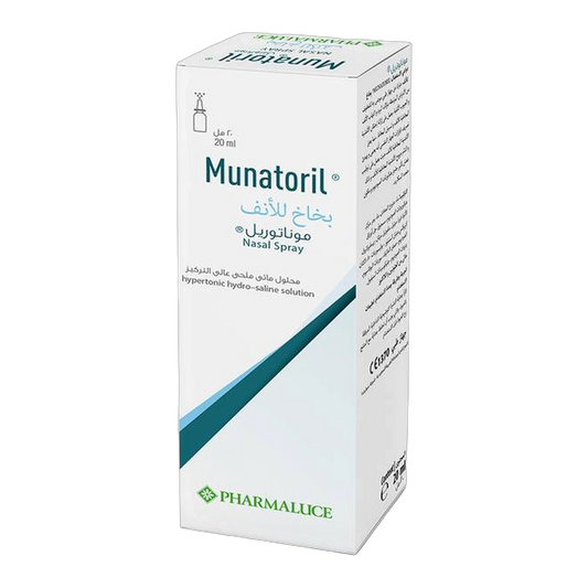 Munatoril Nasal Spray Hypertonic saline solutions 20 ml