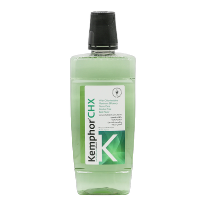 kemphor chx mouth wash alcohol free  0.025% 500ml