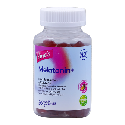 Fine's Melatonin 2 mg Gummies Passion Fruit Flavor 60 Pieces