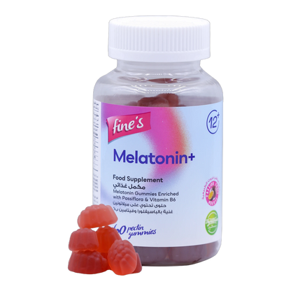 Fine's Melatonin 2 mg Gummies Passion Fruit Flavor 60 Pieces