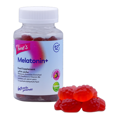 Fine's Melatonin 2 mg Gummies Passion Fruit Flavor 60 Pieces
