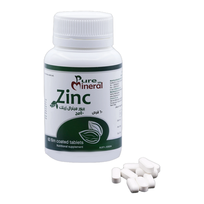 Pure Mineral WN Zinc 50 mg 60 Tablets