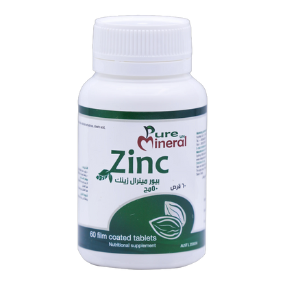 Pure Mineral WN Zinc 50 mg 60 Tablets