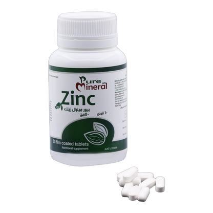 Pure Mineral WN Zinc 50 mg 60 Tablets