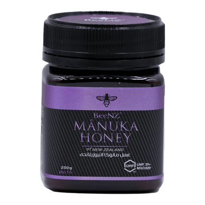 BeeNZ Manuka  Honey New Zealand UMF +20 250 g