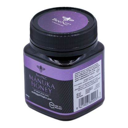 BeeNZ Manuka  Honey New Zealand UMF +20 250 g