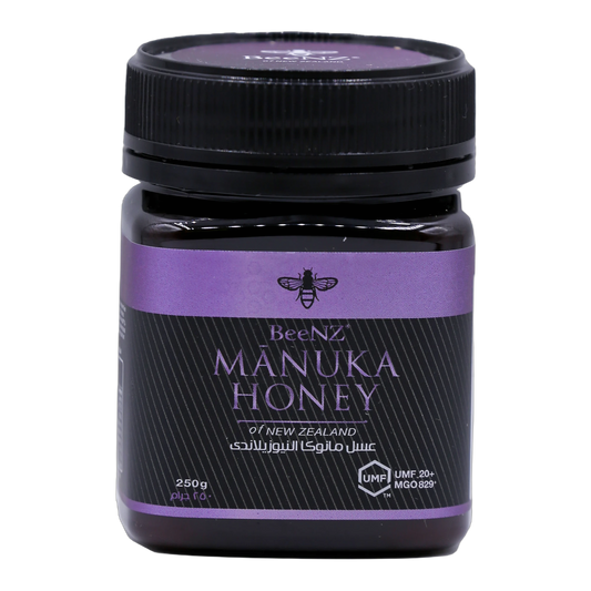 BeeNZ Manuka  Honey New Zealand UMF +20 250 g
