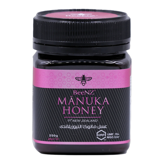 BeeNZ Manuka Honey New Zealand UMF +15 250 g