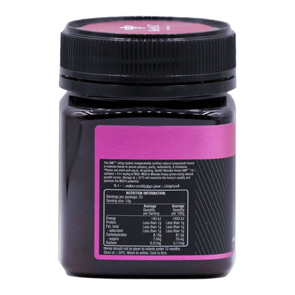 BeeNZ Manuka Honey New Zealand UMF +15 250 g
