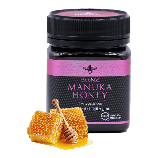 BeeNZ Manuka Honey New Zealand UMF +15 250 g