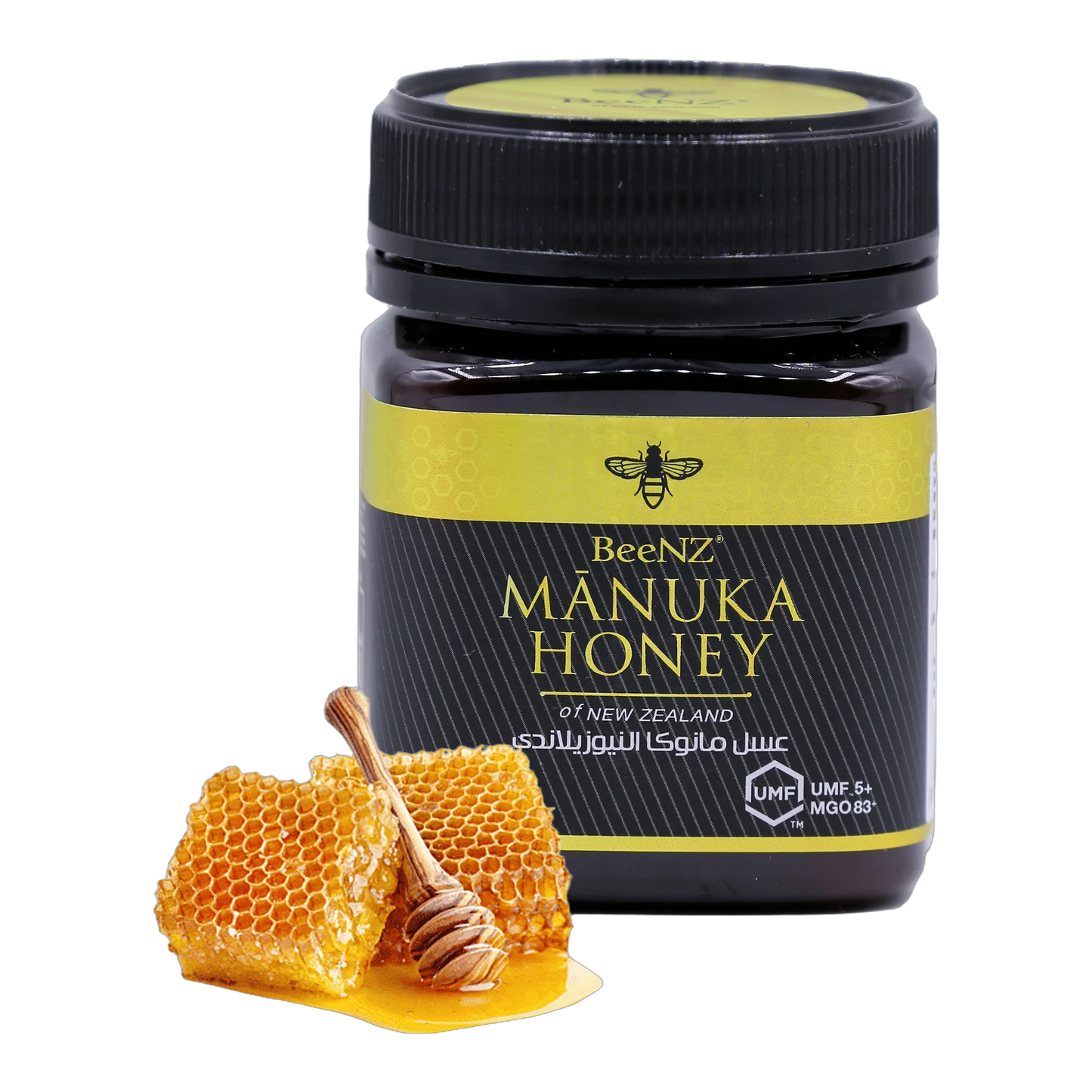 BeeNZ Manuka  Honey New Zealand UMF +5 250 g