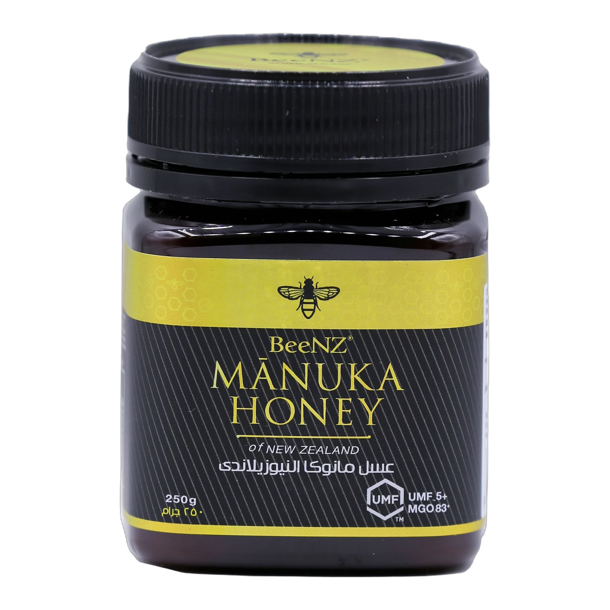 BeeNZ Manuka  Honey New Zealand UMF +5 250 g