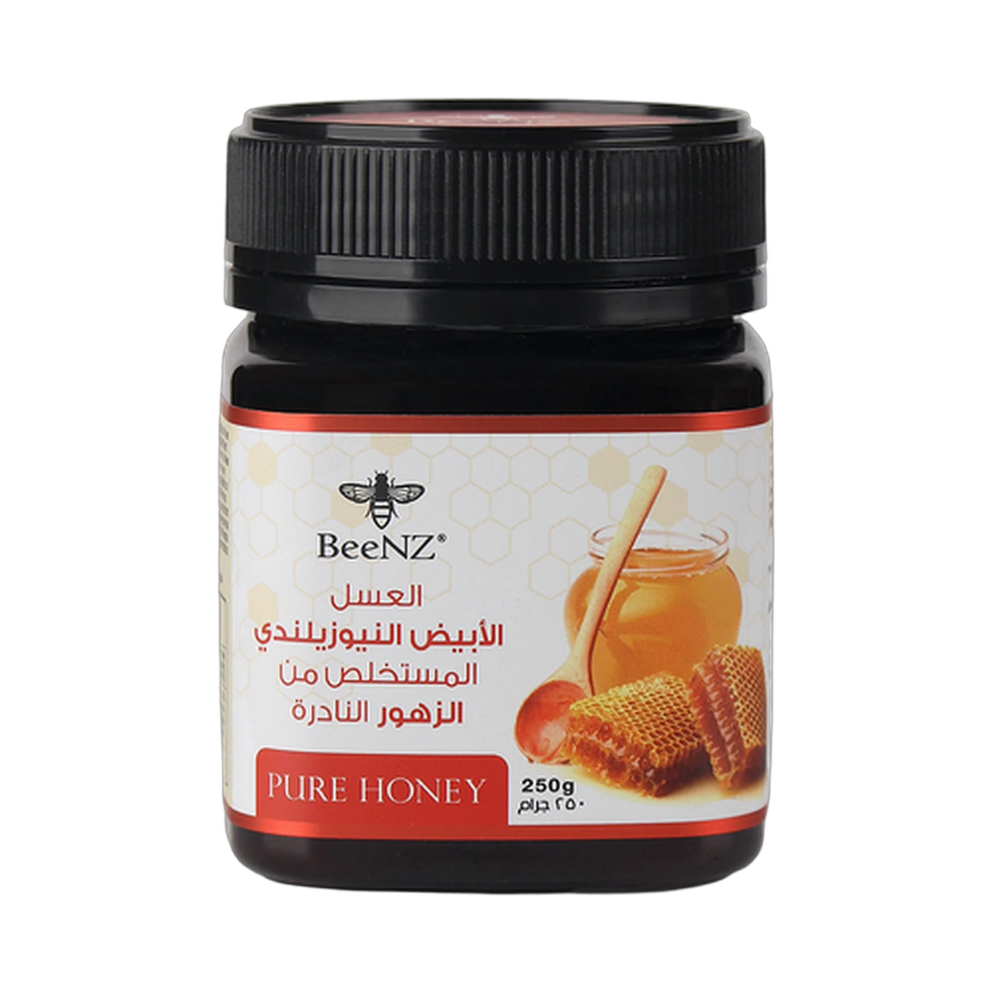 BeeNZ Pure New Zealand Honey 250g