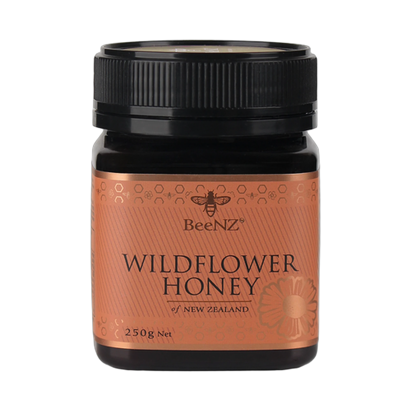 BeeNZ Wildflower Honey 250 g